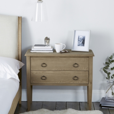 bedside wide table ardleigh smoke wardrobes storage