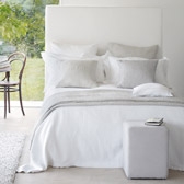 Buy Channel Rib Bedspread & Cushions from The White Company