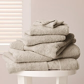 Stone Egyptian Cotton Towels 