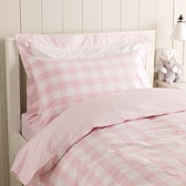 Buy Pink Gingham Cot Bed Linen from The White Company