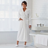 Velour Hooded Robe 