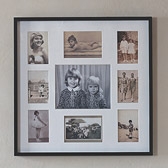 Black Wooden Frames 