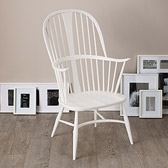 Buy Ercol Chairmakers Chair - White from The White Company