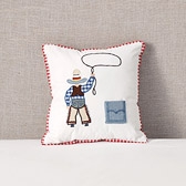 Tooth Cowboy Cushion