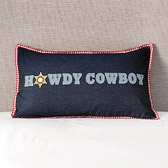 Howdy Cowboy Cushion Cover