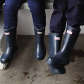 Buy Hunter Wellies - Navy from The White Company
