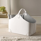 Buy Leather Trug from The White Company
