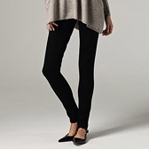 Buy Stretch Woven Leggings - Black from The White Company