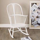 Buy Ercol Rocking Chair - White from The White Company