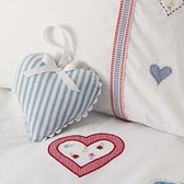 Stripe Heart Decoration