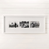Buy Slim Wooden Photo Frame 5x7 - White from The White Company