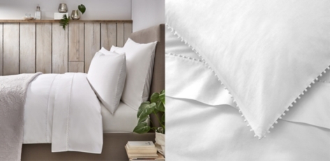 Bed Linen Linen, Silk & Egyptian Cotton The White Company