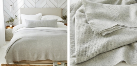 Throws, Bedspreads & Bed Cushions Bedroom The White Company UK