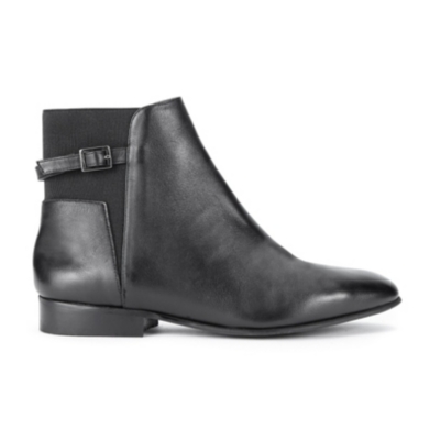 buckle ankle boots leather clothing
