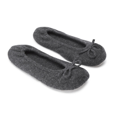 skin cashmere slippers