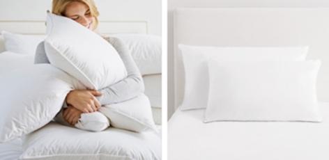 Pillows Down & Feather Bed Pillows The White Company.