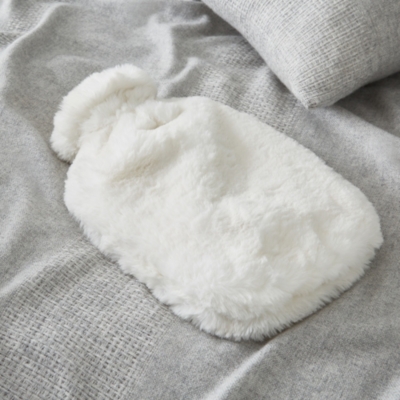 Faux-Fur Hot Water Bottle