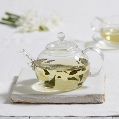 Glass Two Cup Teapot 500ml The White Company UK