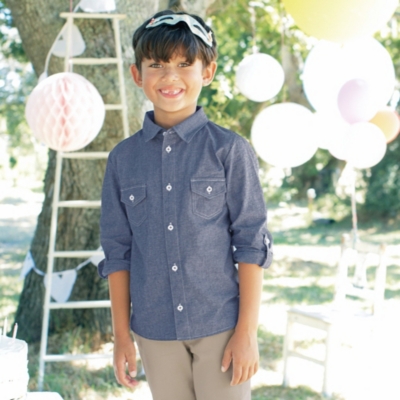 Boys' Chambray Shirt