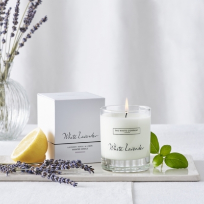 White Lavender Signature Candle Signature Candles The White Company UK