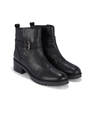 white company biker boots