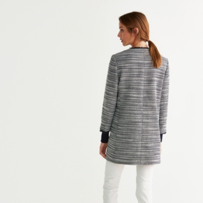 longline boucle jacket