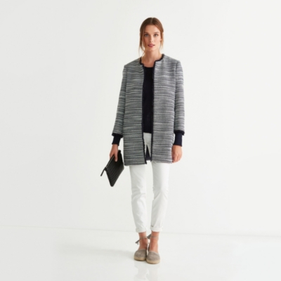 longline boucle jacket