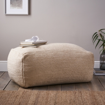 Marlow Large Pouffe Beanbags The White Company UK