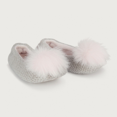 wool ballerina slippers