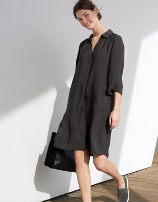Relaxed Shirt Dress Clothing Sale The White Company UK