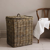 Natural Kubu Laundry Basket