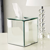 Mirrored Tissue Box Cover  (sold out)