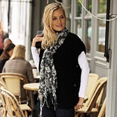 Side Button Cashmere Tunic  (sold out)
