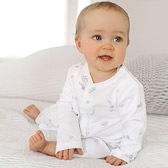 Organic Cotton Circus Print Sleepsuit 