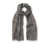 Cross Weave Wool Scarf 