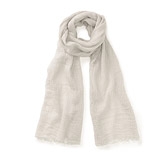 Crinkle Wool Scarf 