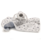 Seaside Print Puppy Comforter 