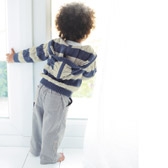 Ticking Stripe Trousers 