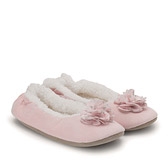 Floral Corsage Slipper 