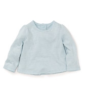 Fine Stripe Blue T-Shirt 