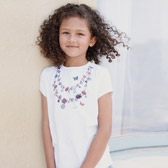 Floral Necklace T-Shirt 