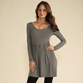 Jersey Dipped Hem Tunic 