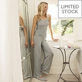 Lace Trim Pyjama Trousers 