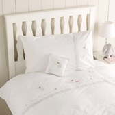 Buy Little Fairies Cot Bed Linen from The White Company