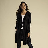 Long Waterfall Pocket Cardigan 