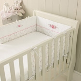 Mia Floral Cot Bumper