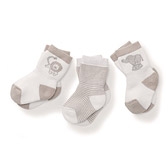 Baby's Circus Print Organic Cotton Socks