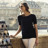 Pocket Linen Knitted T-Shirt 