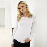 Raglan Seam Linen Sweater  (sold out)
