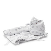 Seaside Jersey Blanket & Hat Set 